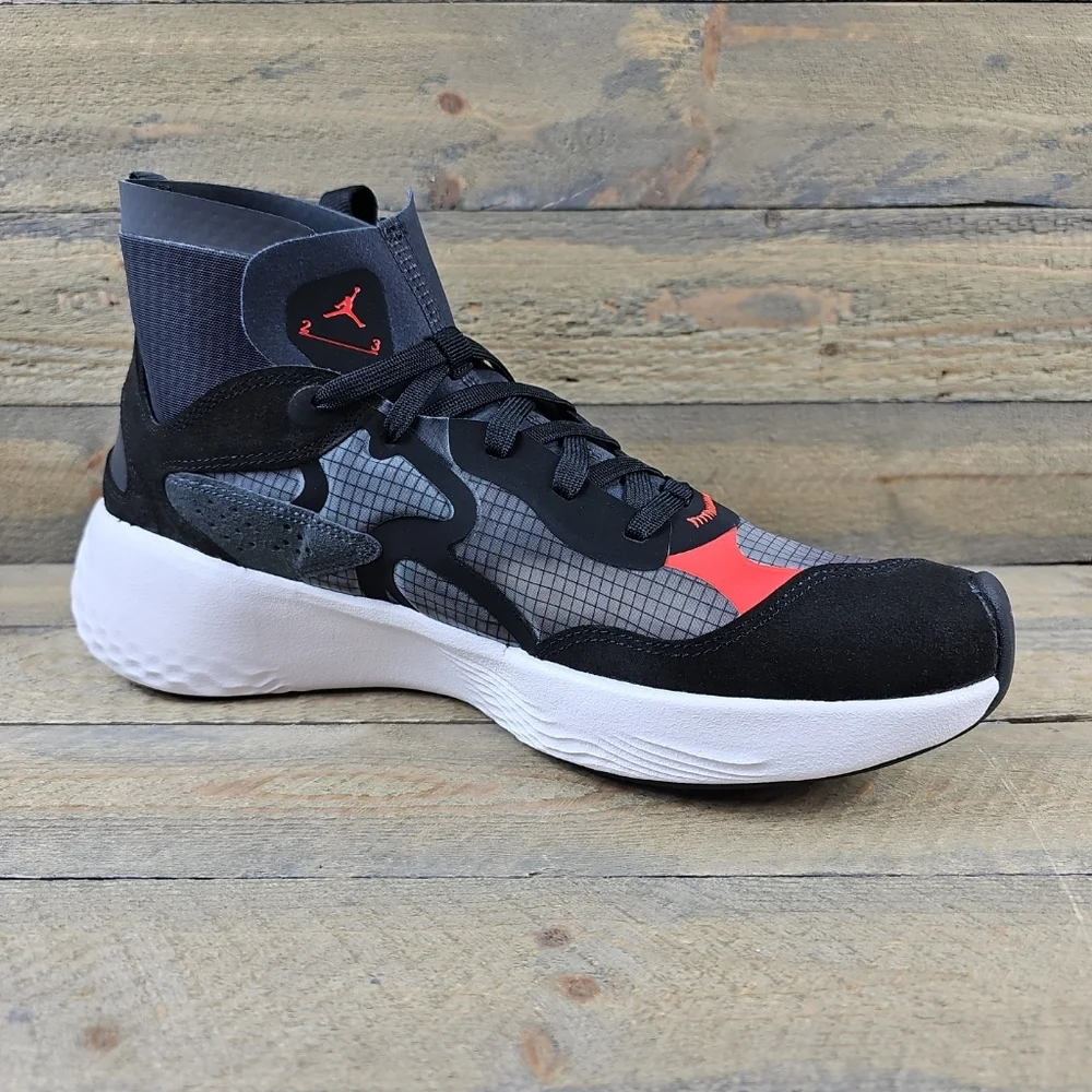 Nike Jordan Delta 3 Mid Men's Shoes Black/Chili Red/ White